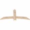 Ekena Millwork Bellingham Smooth Timber Gable Bracket, Douglas Fir, 60"W x 30"H x 1 1/2"D x 5 1/2"F, 12/12 Pitch GBW060X30X0206BEL00SDF - alternate 3